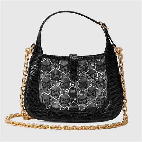 gucci jackie bag mesh|gucci mini jackie silhouette.